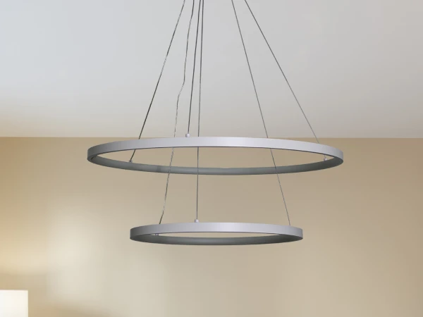 LED Hängeleuchte + Fernbedienung 75W - J4307/W