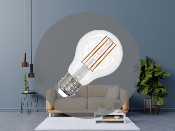 LED dimmbare Filament-Leuchtmittel 7,5W - A60 / E27 / 4000K - ZLF522D