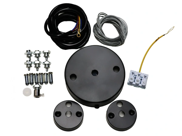 Abhängezubehör schwarz für LED-Leuchten CL7 - SN703 1