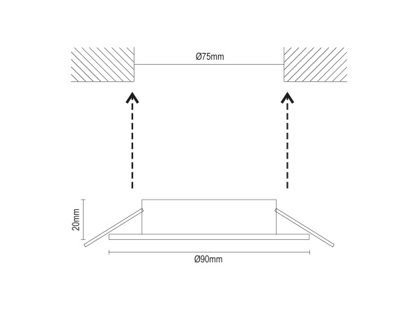 Rahmen für GU10 - SR006 5
