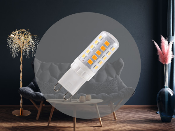 LED Leuchtmittel 3,9W - G9 / SMD / 2800K - ZLS614