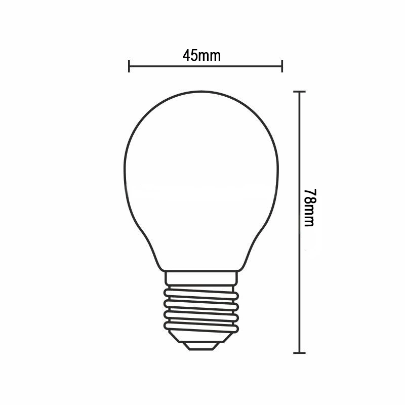 LED-Leuchtmittel6W - G45 / E14 / SMD / 4000K - ZLF823 3