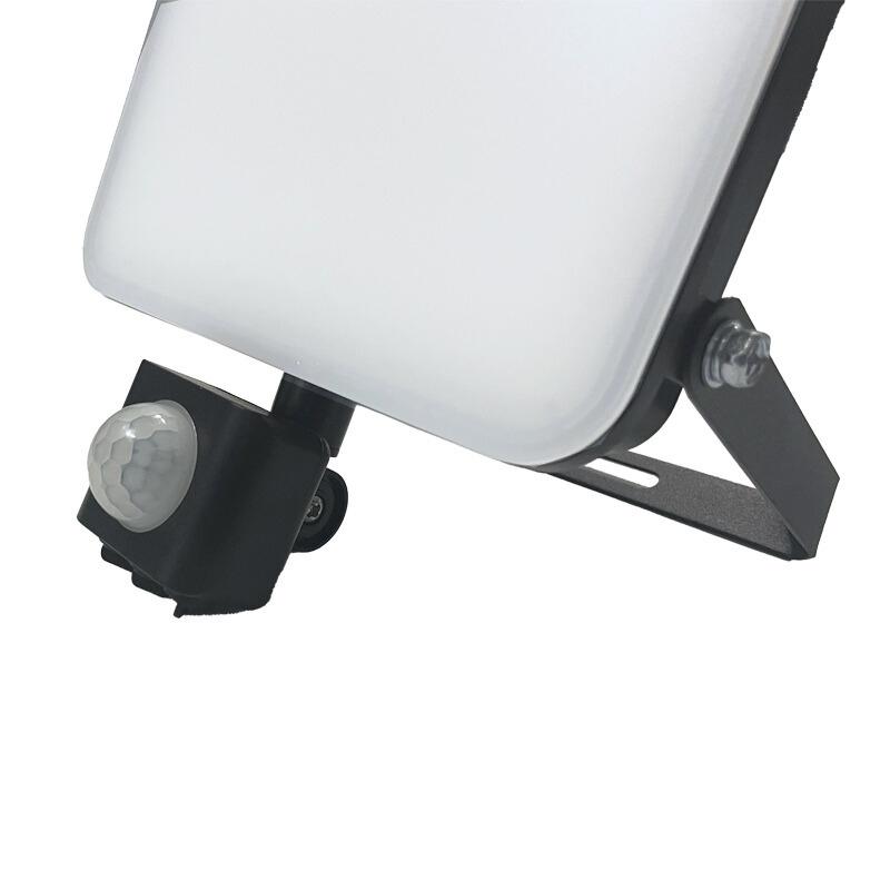 Außen LED Fluter in Schwarz mit Sensor 30W / 4000K - LF7023S