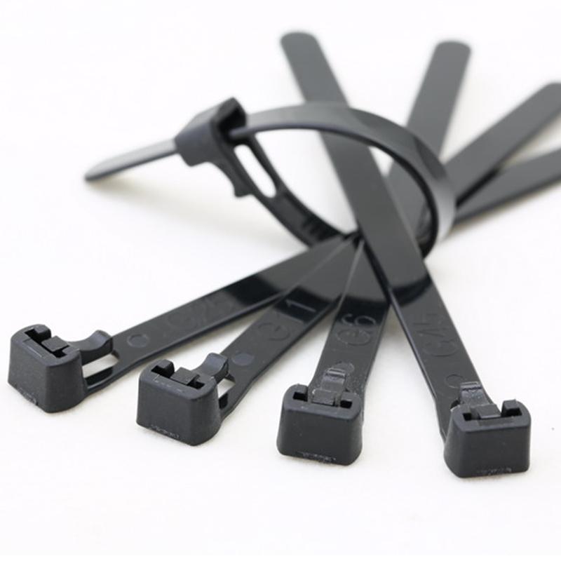Kabelbinder abnehmbares 300 / 7,6 UV schwarz - TR7301UV