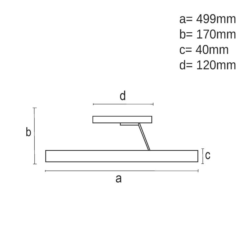 LED Deckenleuchte mit Fernbedienung 40W - TA1313/B 11