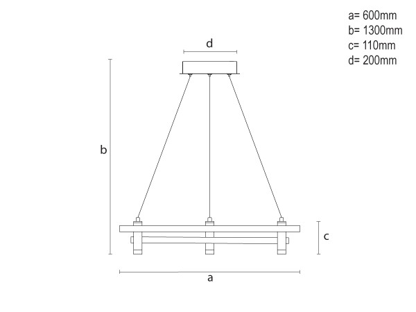 LED Hängeleuchte mit Fernbedienung 100W - TA2312/B 10