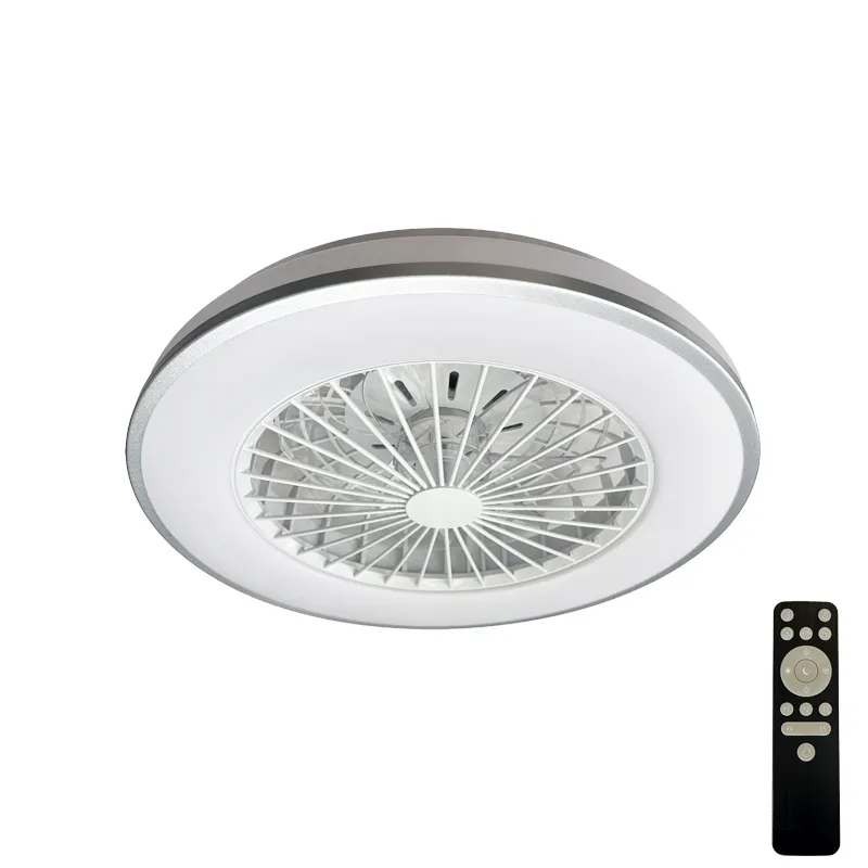 LED Deckenleuchte OPAL + Deckenventilator + Fernbedienung 48W - LCL6343 2