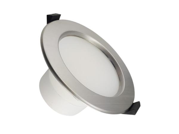 LED Einbauleuchte 10W / IP44 / DR01 / SMD / 4000K / SI - LDL154/S 1