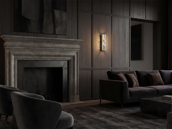 CLARIS nástenná krištáľová lampa - V30010 2