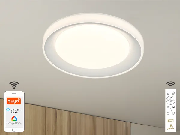 LED Deckenleuchte OPAL RGB + CCT + Fernbedienung + WLAN 24W - LC951U 1