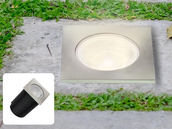 LED Bodenleuchte 4W / IP67 GL511 / 2800K - LGL514S 1