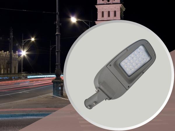 LED Strassenleuchte rechts für Fußgängerüberweg 40W / 5000K - LSL621/RP