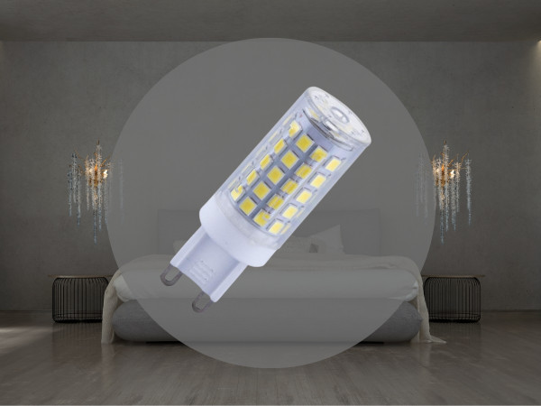 LED Leuchtmittel 4,6W - G9 / SMD / 2800K - ZLS615