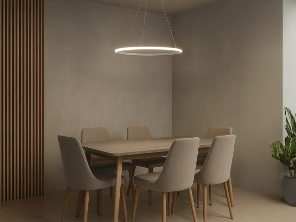 LED Hängeleuchte mit Fernbedienung 32W - TB2300/W 1