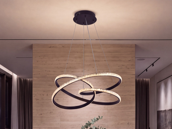 LED-Hängeleuchte + Fernbedienung 80 W – J4389/B