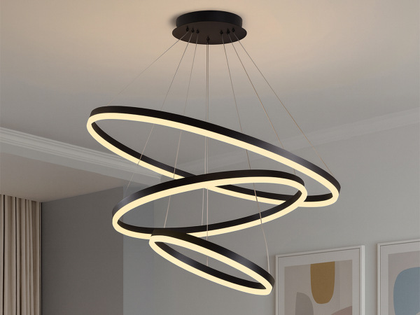 LED Hängeleuchte + Fernbedienung 125W - J4313/B