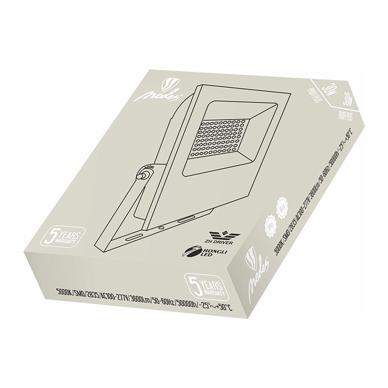 LED Fluter PROFI Plus 30W / 5000K / BK - LF4023