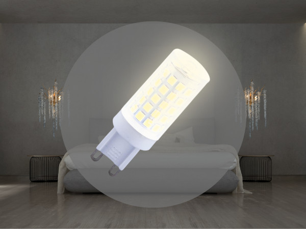 LED Leuchtmittel 4,6W - G9 / SMD / 2800K - ZLS615 1