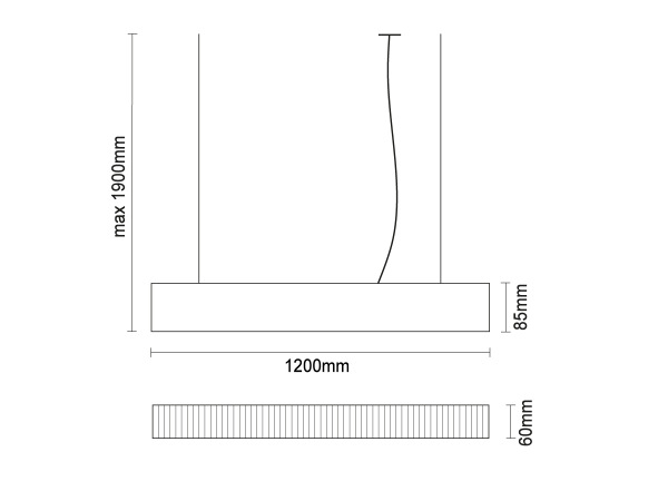 LED-Linearleuchte 55W - LN70 7