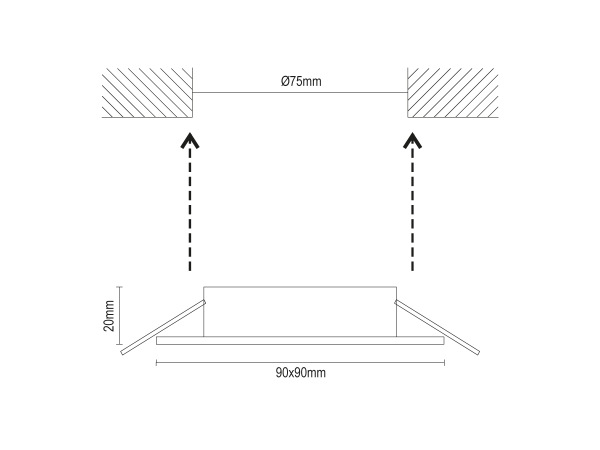 Rahmen für GU10 - SR008 5