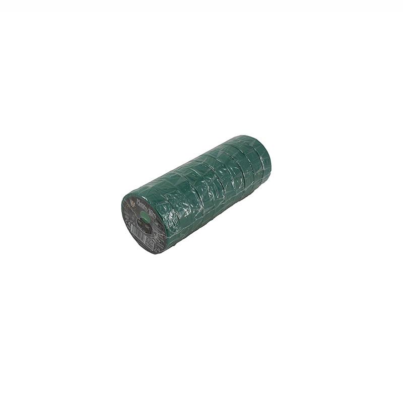 ISOLIERBAND PVC 15mm / 10m GRÜN - TP1510/GR