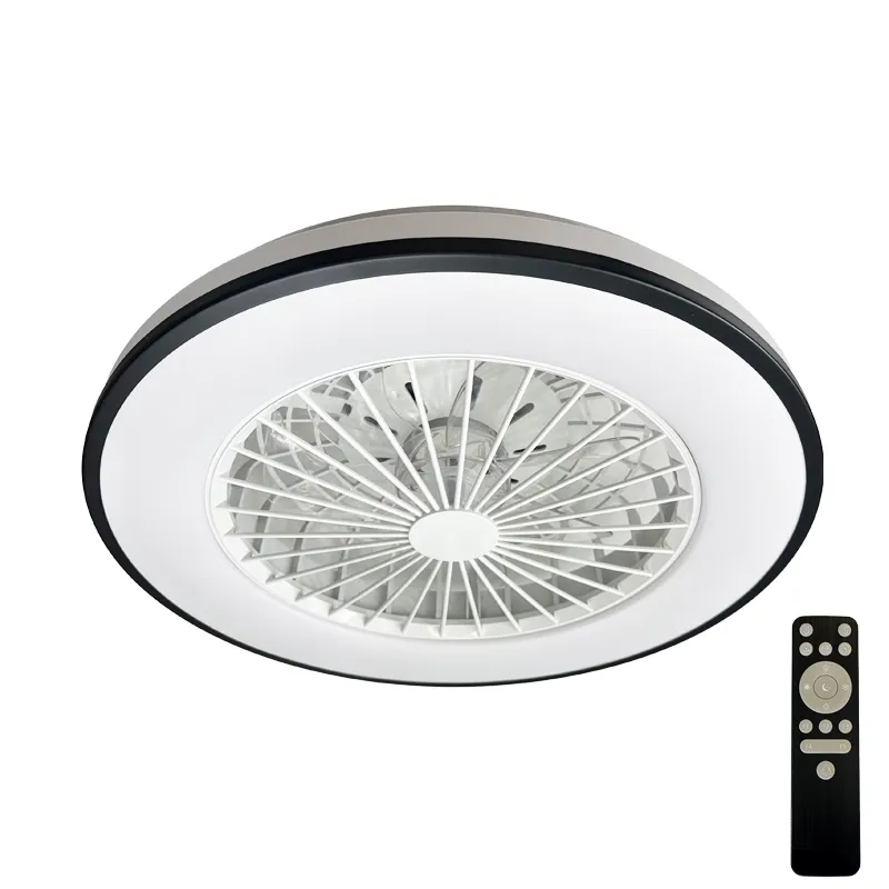 LED Deckenleuchte OPAL + Deckenventilator + Fernbedienung 48W - LCL6344 2