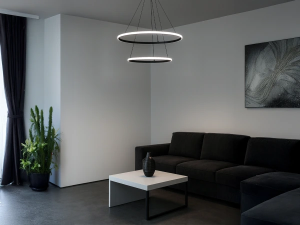 LED Hängeleuchte mit Fernbedienung 55W - TB2301/B 1