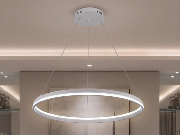 LED-Hängeleuchte + Fernbedienung 80 W – J4393/W