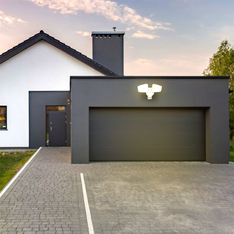 Weißer LED-Außenstrahler mit PIR-Sensor 24W/3000K/4000K/6000K - LFX125 5