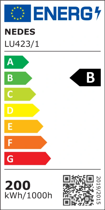 LED-Leuchte High Bay UFO 200W / IP65 / 5000K / 1-10V - LU423/1 12