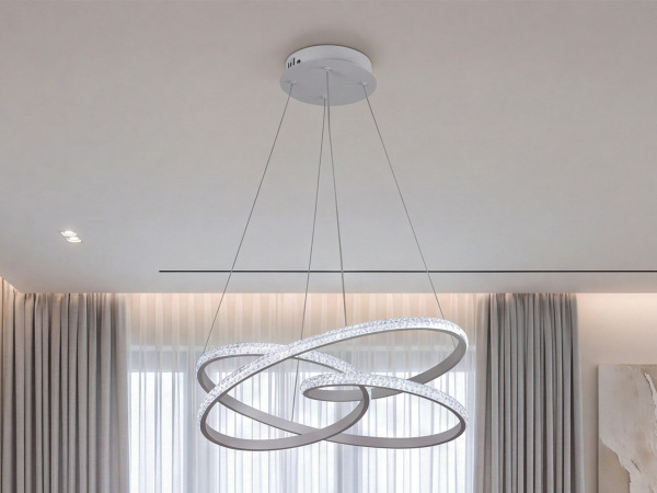 LED-Pendelleuchte + Fernbedienung 80 W – J4389/W
