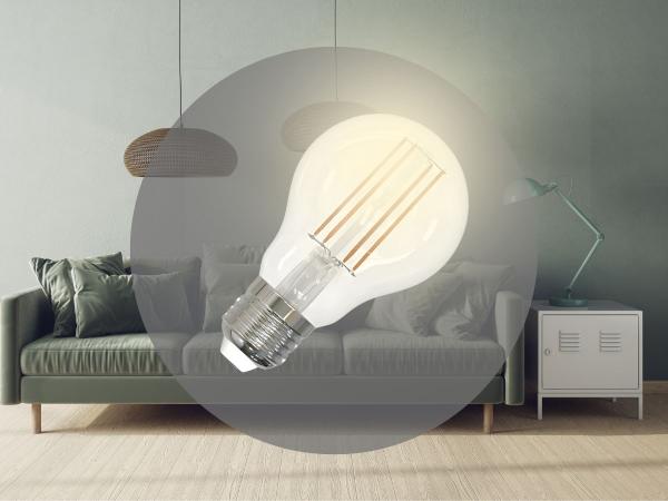 LED dimmbare Filament-Leuchtmittel 11W - A60 / E27 / 3000K - ZLF513D 1