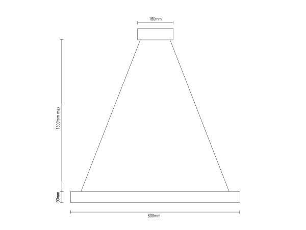 LED-Hängeleuchte + Fernbedienung 80 W – J4393/W 8
