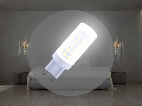 LED Leuchtmittel 4,6W - G9 / SMD / 4000K - ZLS625 1