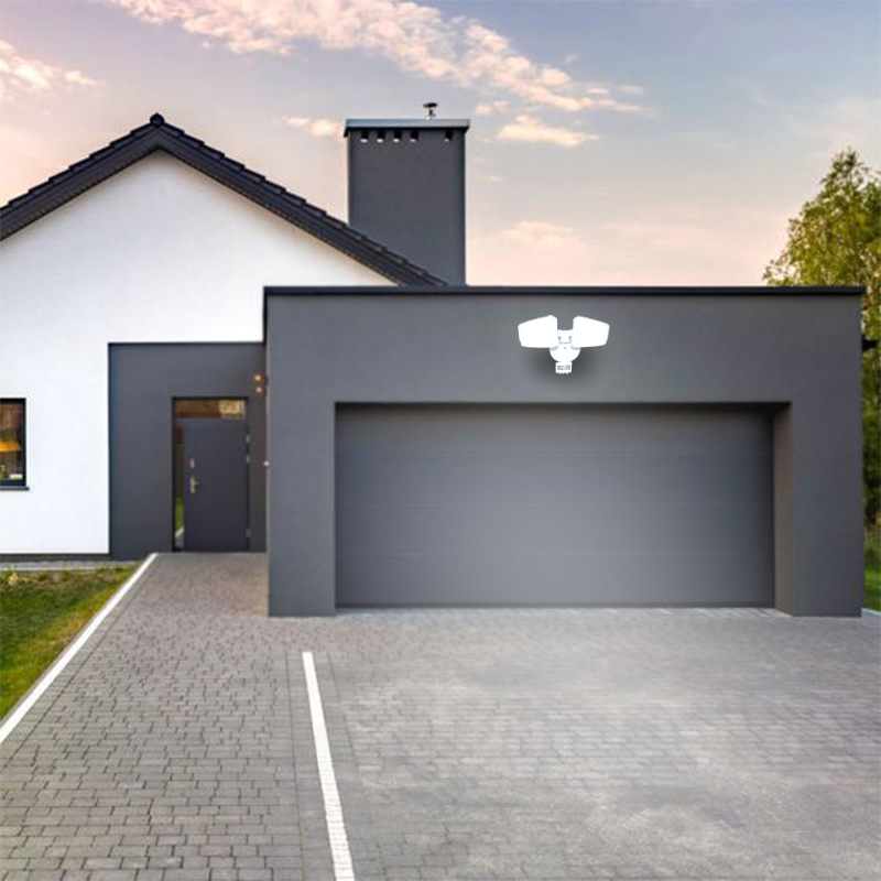 Weißer LED-Außenstrahler mit PIR-Sensor 24W/3000K/4000K/6000K - LFX125 4