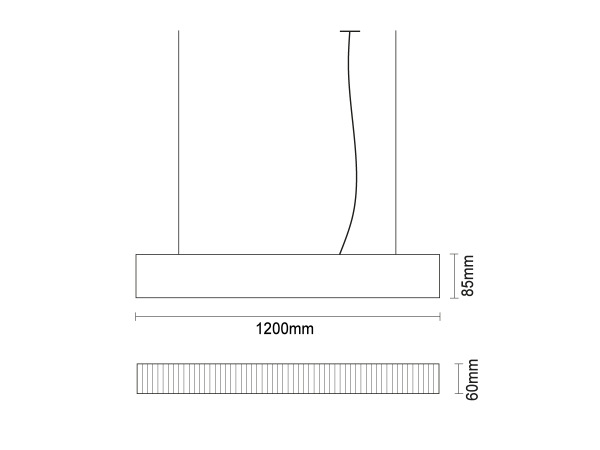 LED-Linearleuchte 55W - LN71 7