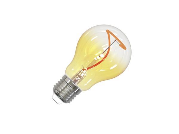 LED Filament-Leuchtmittel SHAPE 4W YELLOW - A60 / E27 / 1800K - ZSF106 2