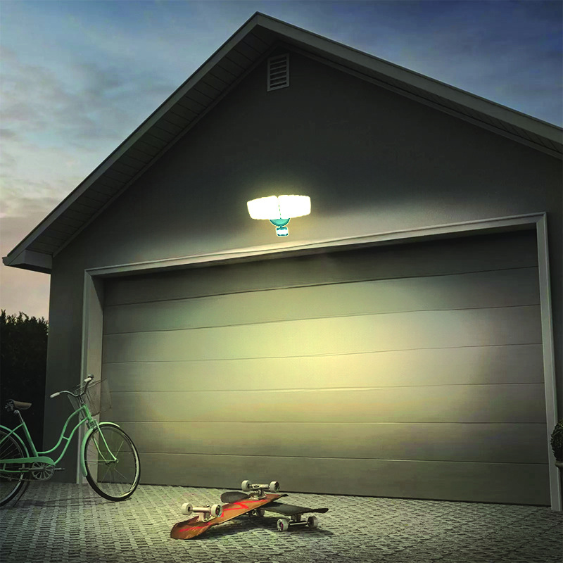 Grauer LED-Außenstrahler mit PIR-Sensor 24W/3000K/4000K/6000K - LFX225 7