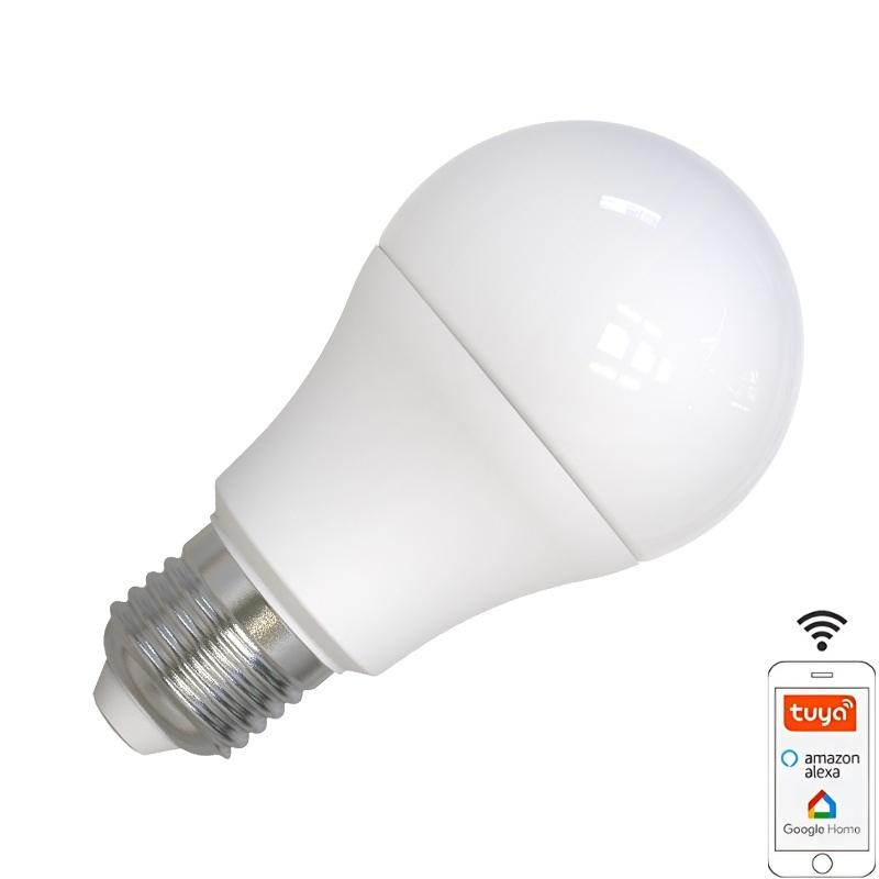 LED Leuchtmittel WIFI 9W - A60 / E27 / CCT + RGB - ZLS532W