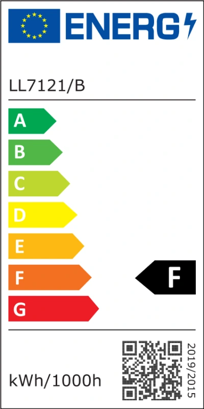 LED-Badezimmerleuchte 15 W / IP44 / 600 / 4000 K – LNL7121/BK 10