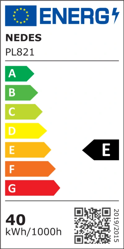 LED-Deckenplatte Backlite 40W / 595 / 4000K / WH / UGR19 - PL821 10