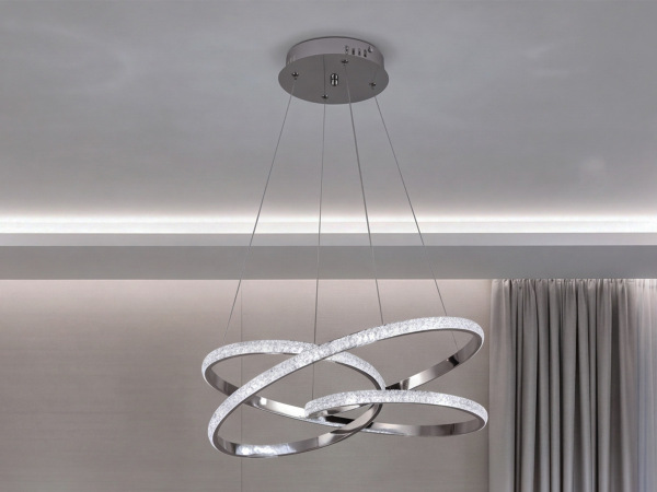 LED-Pendelleuchte + Fernbedienung 80 W – J4389/CH