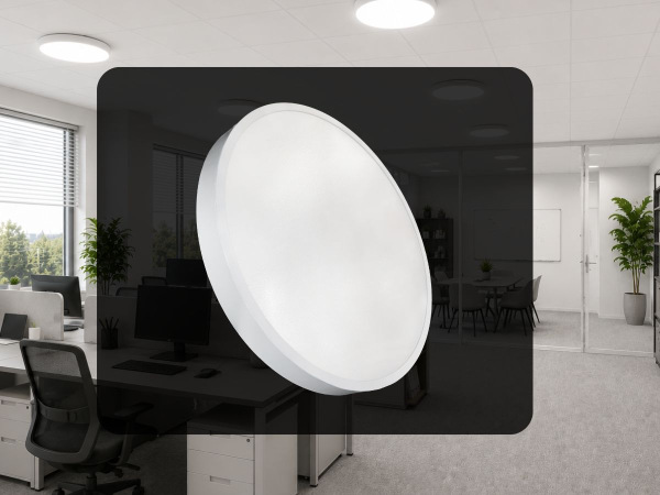 LED-Deckenplatte Backlite 40W / 595 / 4000K / WH / UGR19 - PL821