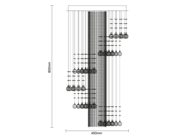 NAURU Kristall-Kronleuchter - N3011 5
