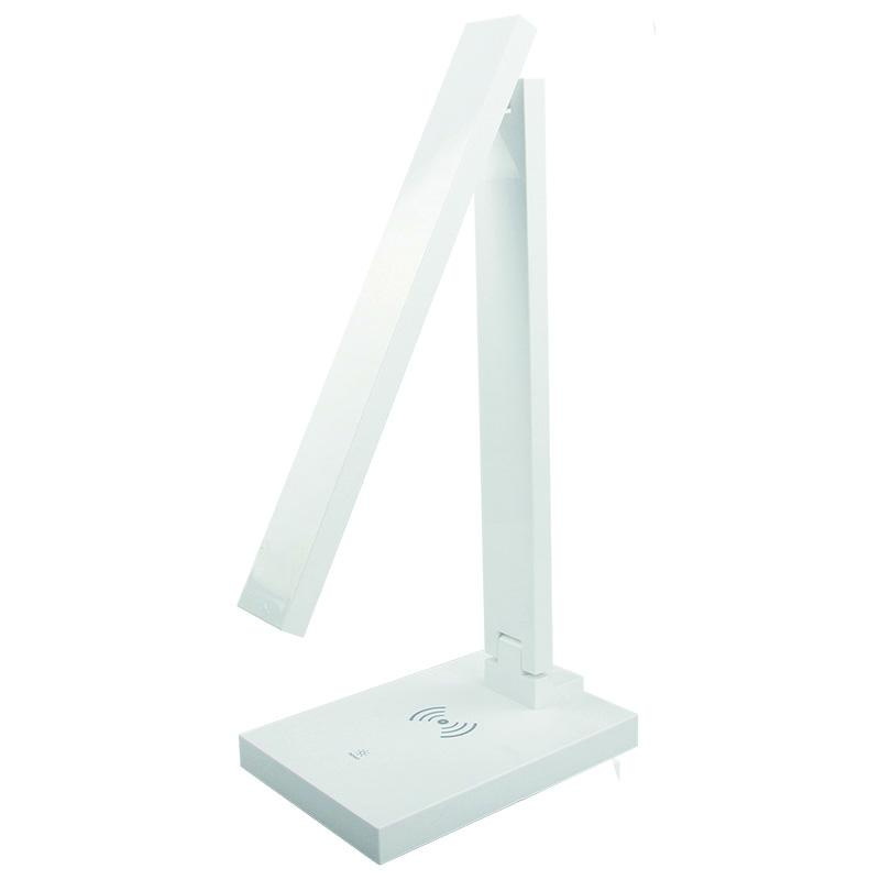 LED-Tischleuchte LISA 5W dimmbar mit kabellosem Ladegerät und USB - DL1202/W 3