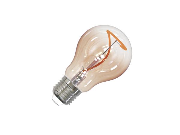 LED Filament-Leuchtmittel SHAPE 4W BRAUN - A60 / E27 / 1800K - ZSF107 2