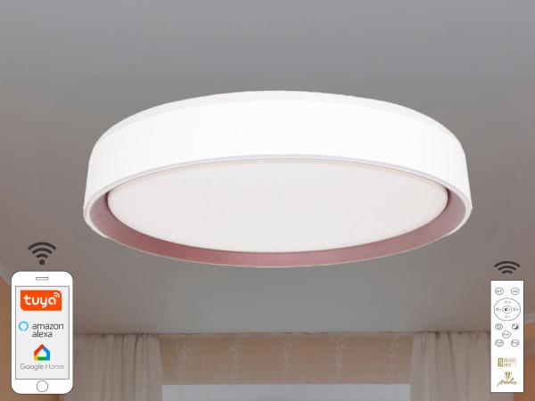 LED Leuchte OPAL + Fernbedienung + WLAN 48W - LC902M