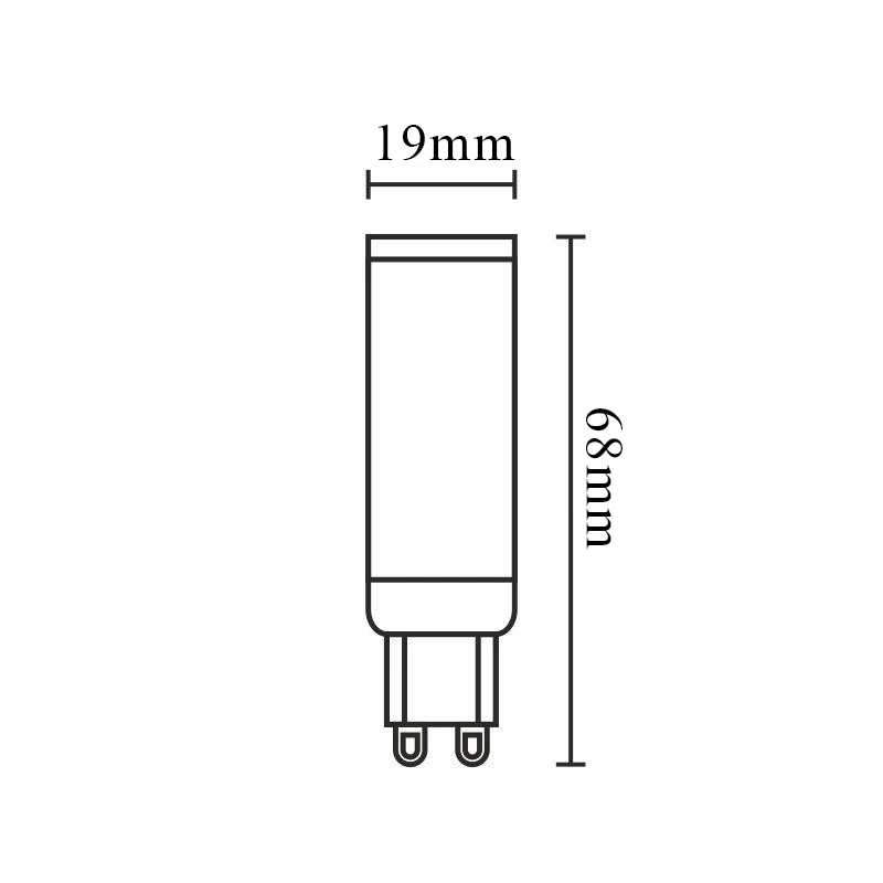 LED Leuchtmittel 6,7W - G9 / SMD / 4000K - ZLS627 3