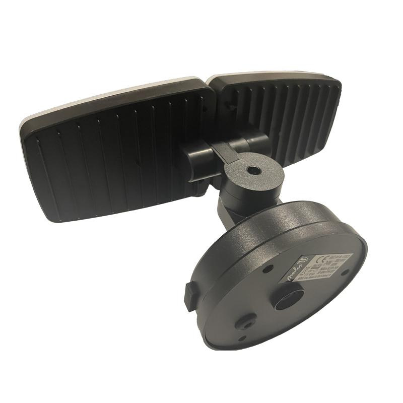 Schwarzer LED-Außenstrahler mit PIR-Sensor 24W/3000K/4000K/6000K - LFX025 11