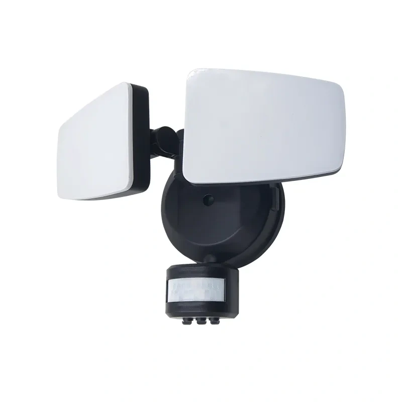 Schwarzer LED-Außenstrahler mit PIR-Sensor 24W/3000K/4000K/6000K - LFX025 8